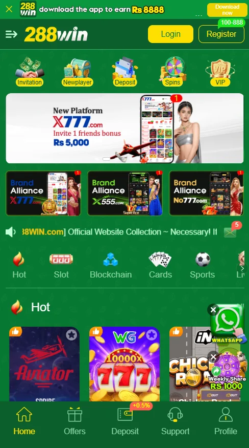 288WIN Game Banner 1