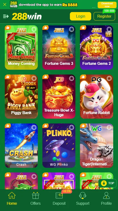 288WIN Game Banner 2